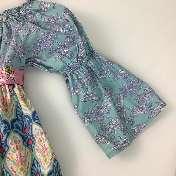 Matilda Jane Peasant Tunic Top multi color Size 8 EUC - Picture 5 of 10